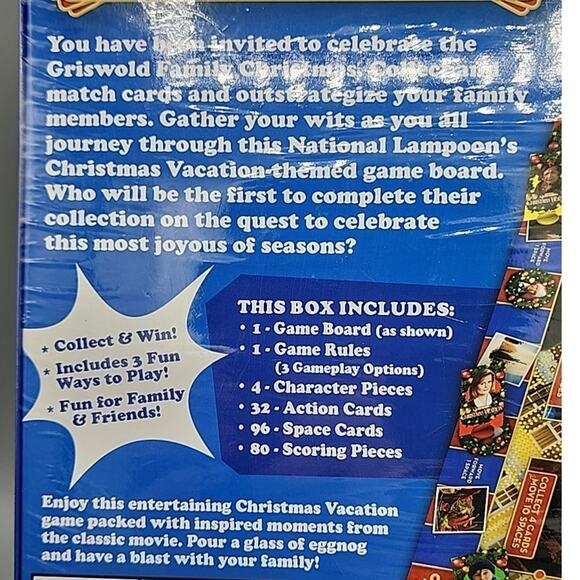 National Lampons Christmas Vacation Card Scramble Strategy Board Game New Sealed - Picture 3 of 10